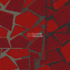 Ковровая плитка Interface Collection Human Connections Rue 8344006 Red фото 1 | FLOORDEALER